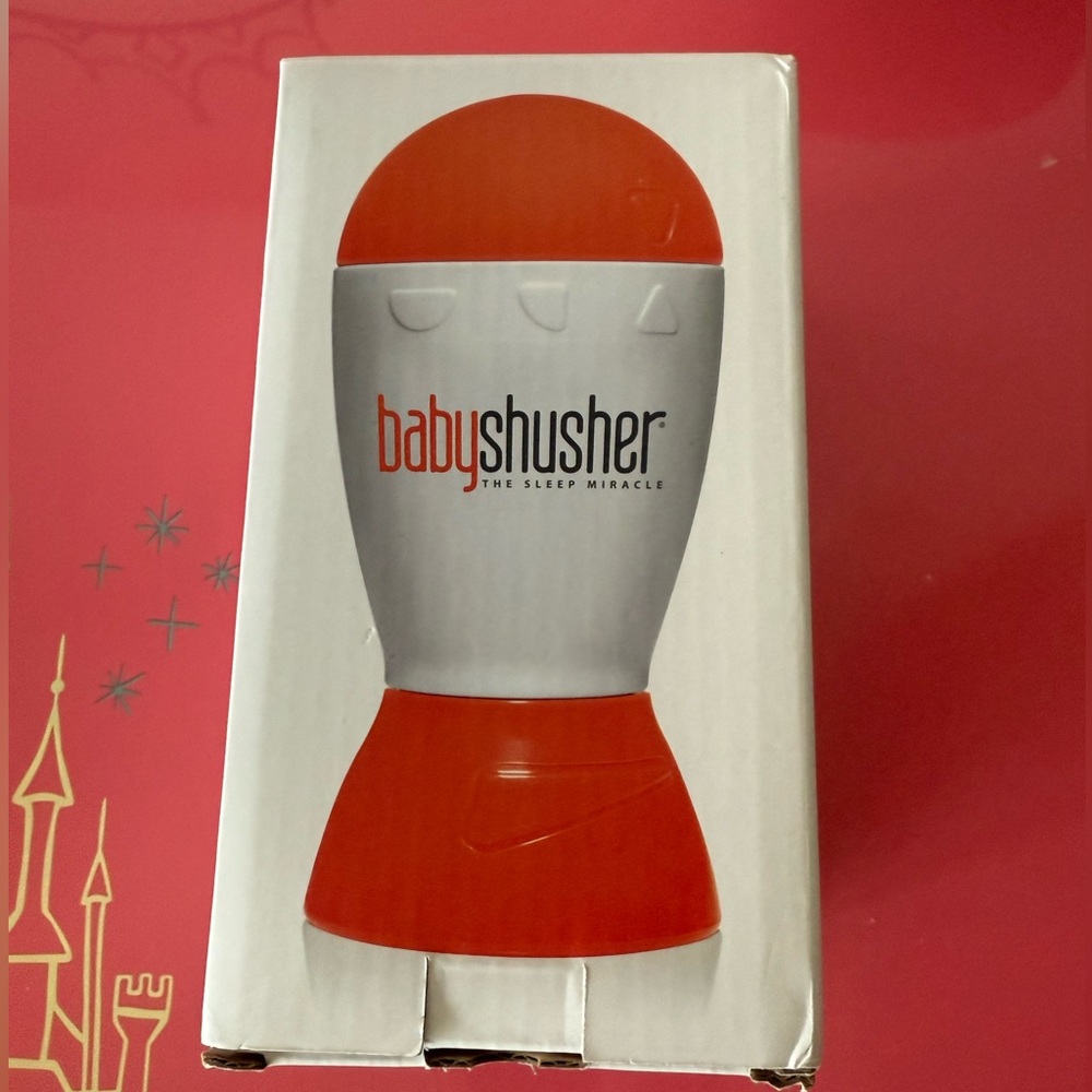 Portable Baby Shusher Sound Machine - Orange and White - Picture 6 of 6
